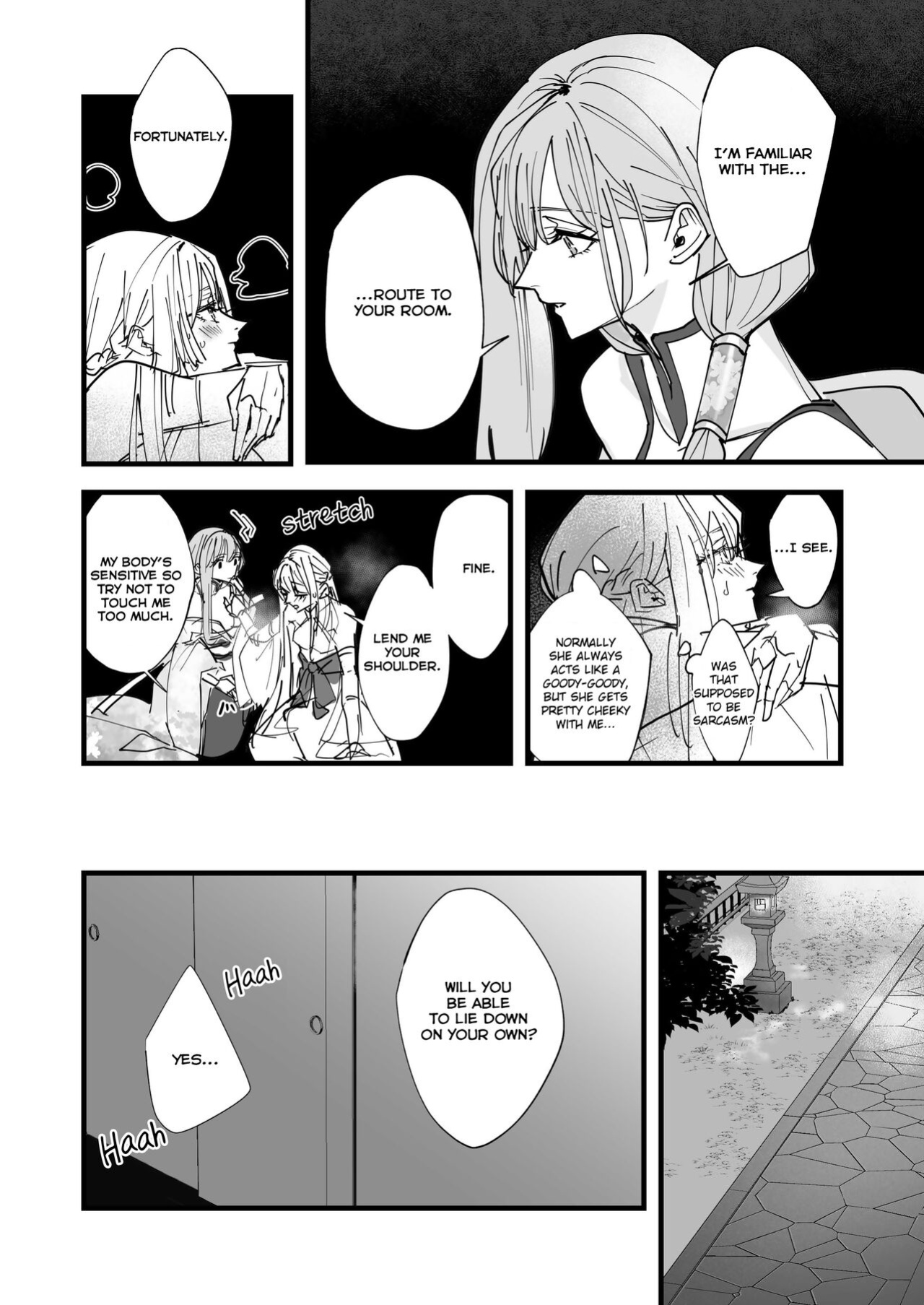 [Hakumaidokoro (Komera)] Tengu no Kuni Shuukaheigetsu | Tengu no Kuni Extra chapter: Bewitching Beauty {/yuri/ Scanlations + Lazy Lily + Hennojin}