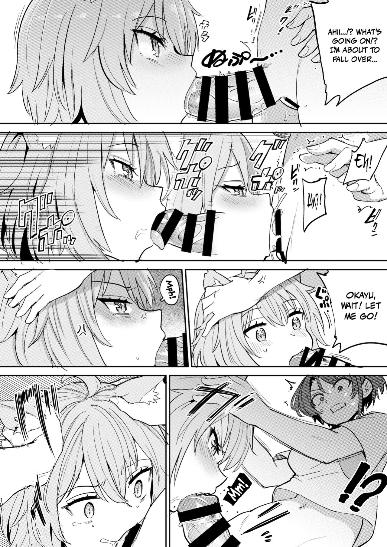[Yakitate Jamaica A (Aomushi)] Hatsujou Kiken Chitai | Sexual Excitement Danger Zone (Oozora Subaru, Nekomata Okayu)