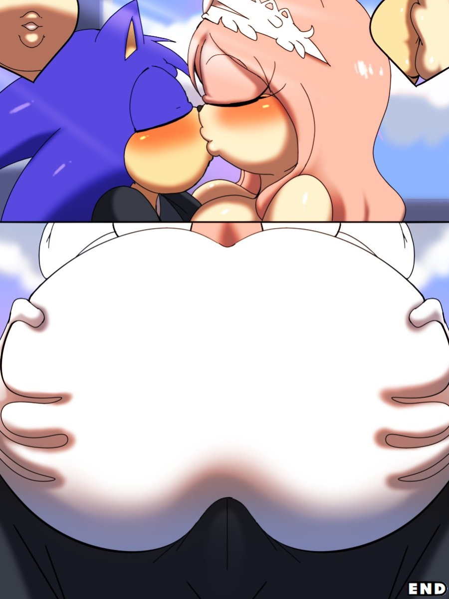 [Zaviel] Amy's Peachy Butt (Sonic The Hedgehog)