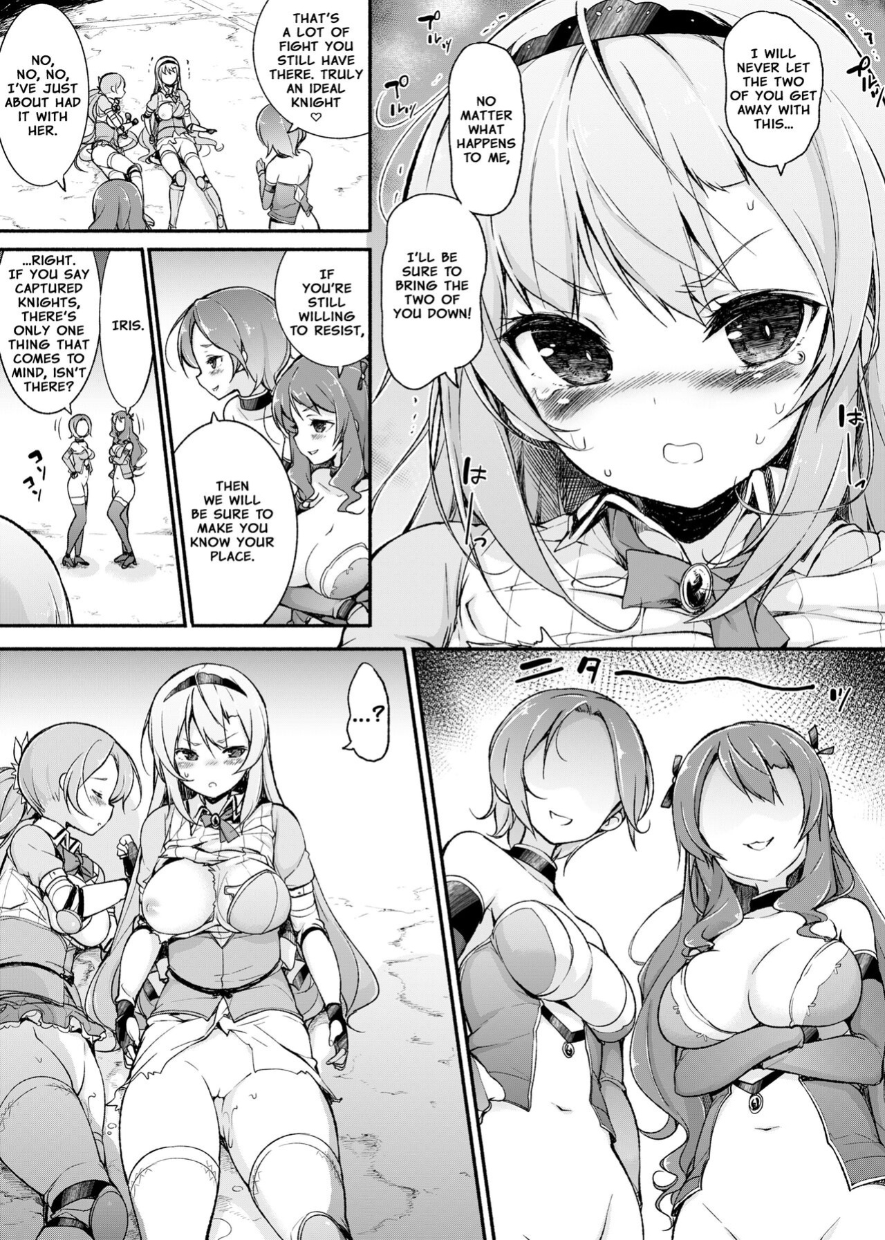 [Massaratou (Motomushi)] Onna Kishi Sei Ruruna ~Kishi Mahou Gakuen Intan~ | Maiden Knight Lilouna ~The Degenerate Knight-Mage Academy Feud~
