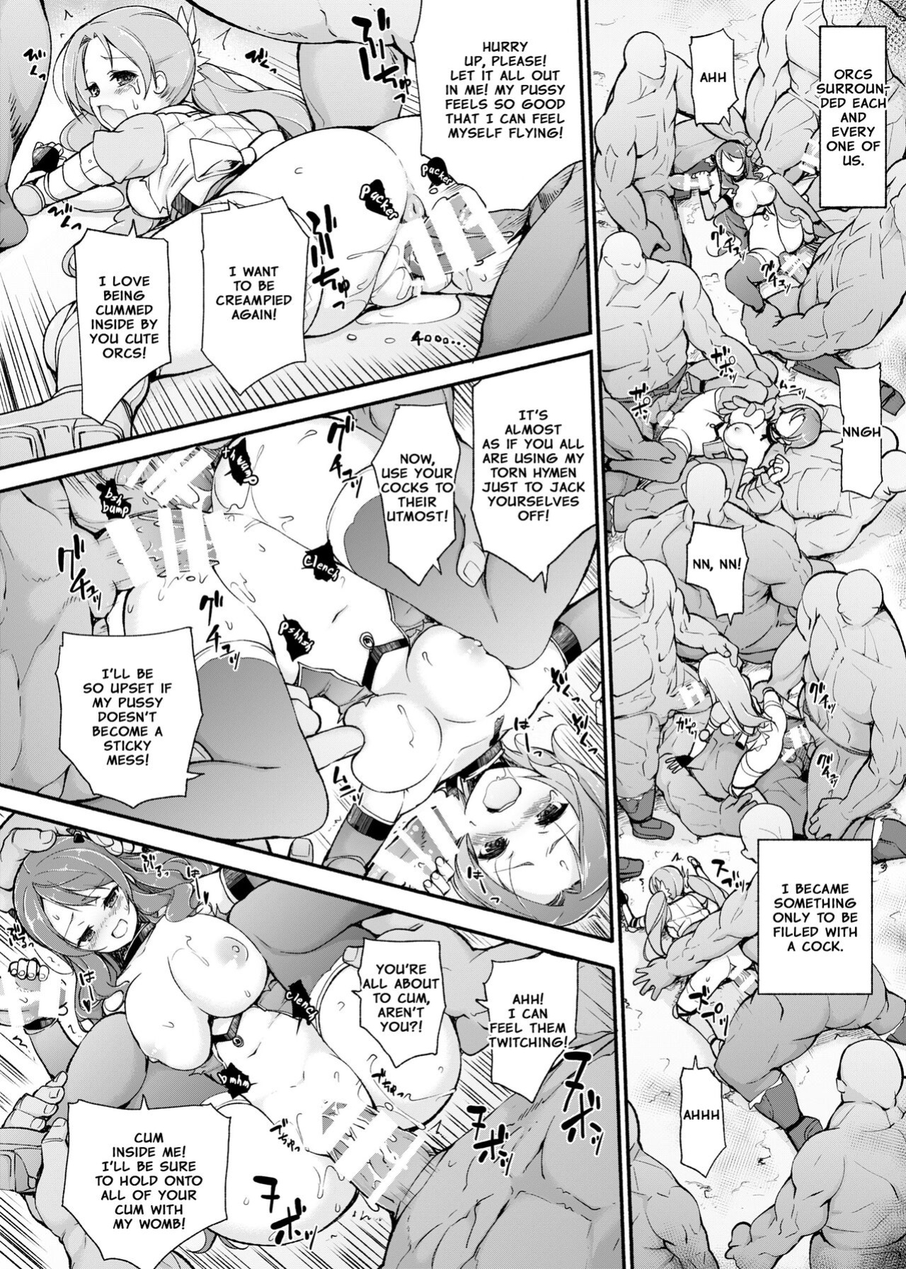 [Massaratou (Motomushi)] Onna Kishi Sei Ruruna ~Kishi Mahou Gakuen Intan~ | Maiden Knight Lilouna ~The Degenerate Knight-Mage Academy Feud~