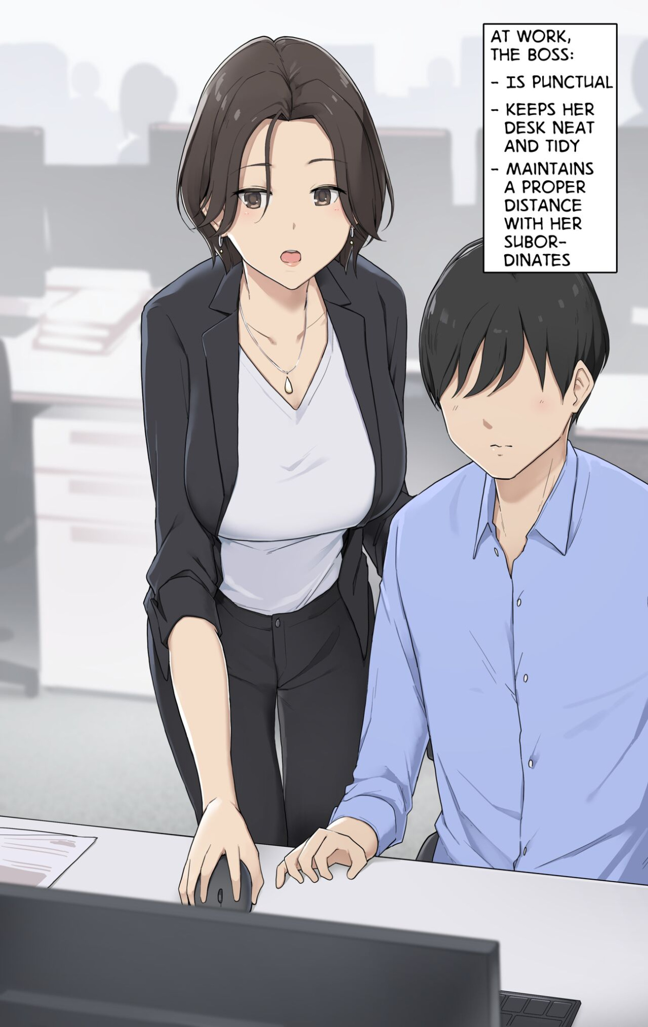 [Wakamatsu] Heijitsu to Kyuujitsu de Merihari Arisugi Onna Joushi | A Boss Who's Totally Different on Weekdays and Weekends