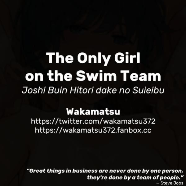 [Wakamatsu] Joshi Buin Hitori dake no Suieibu | The Only Girl on the Swim Team