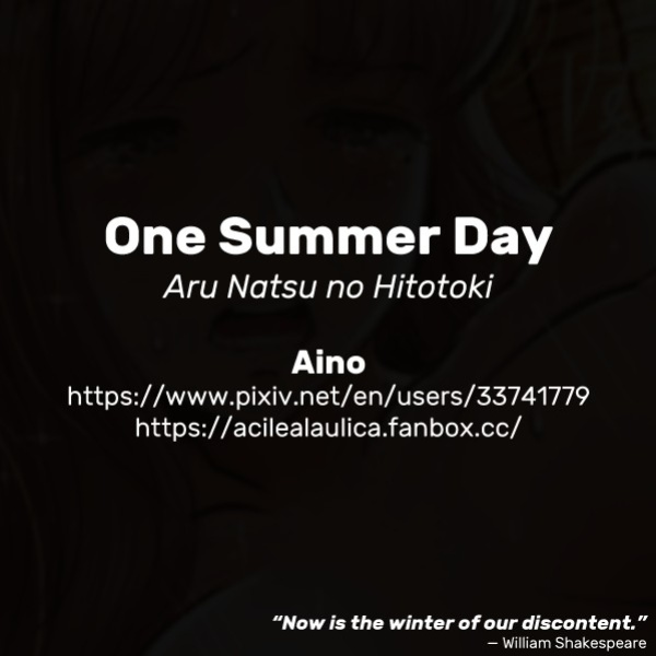 [Aino] Aru Natsu no Hitotoki | One Summer Day