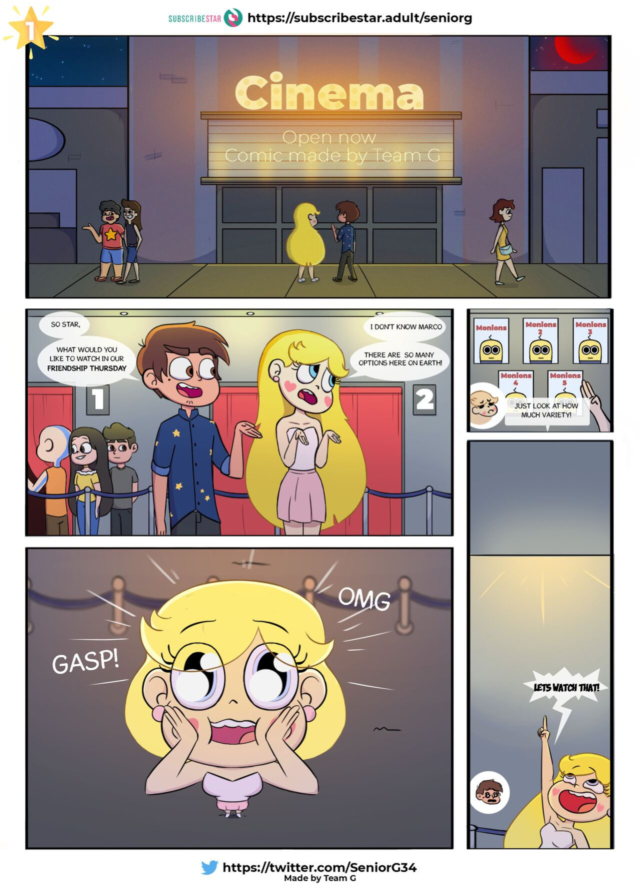 Friendship Thursday (Star vs. The Forces of Evil) - SeniorG