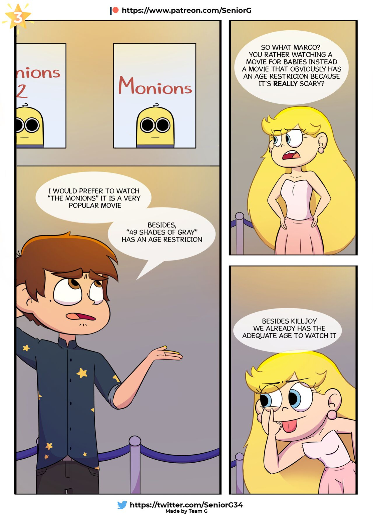 Friendship Thursday (Star vs. The Forces of Evil) - SeniorG