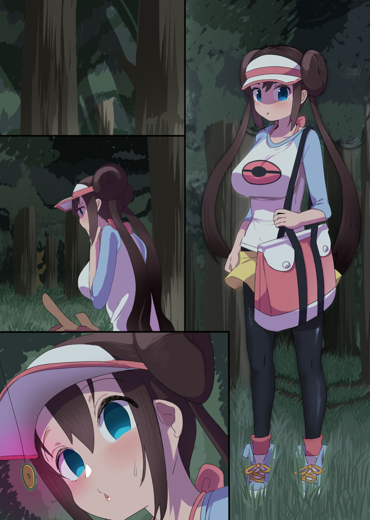[Amecha] Saimin Ni Makeru na Mei | Rosa loses to Hypnosis (Pokémon)
