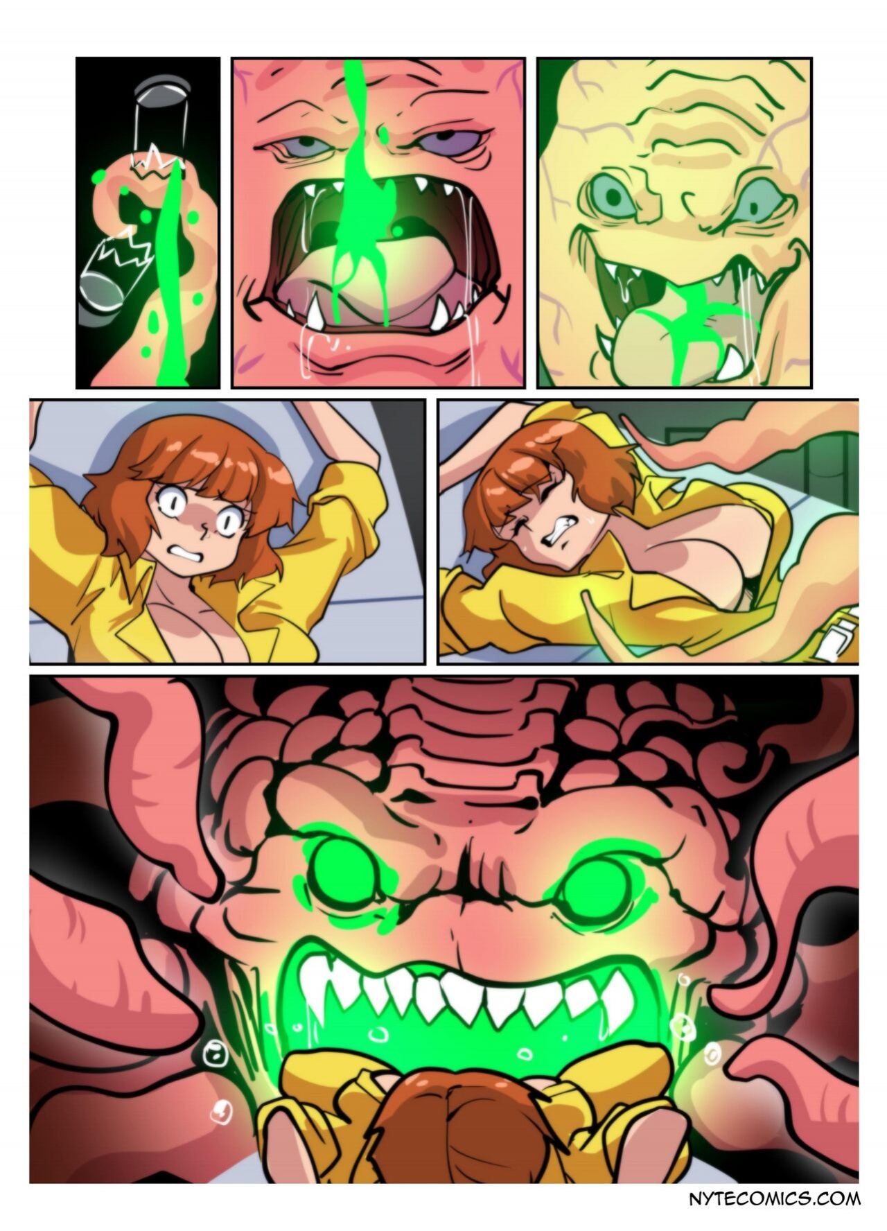 April O'Neil: Swallow The Lede