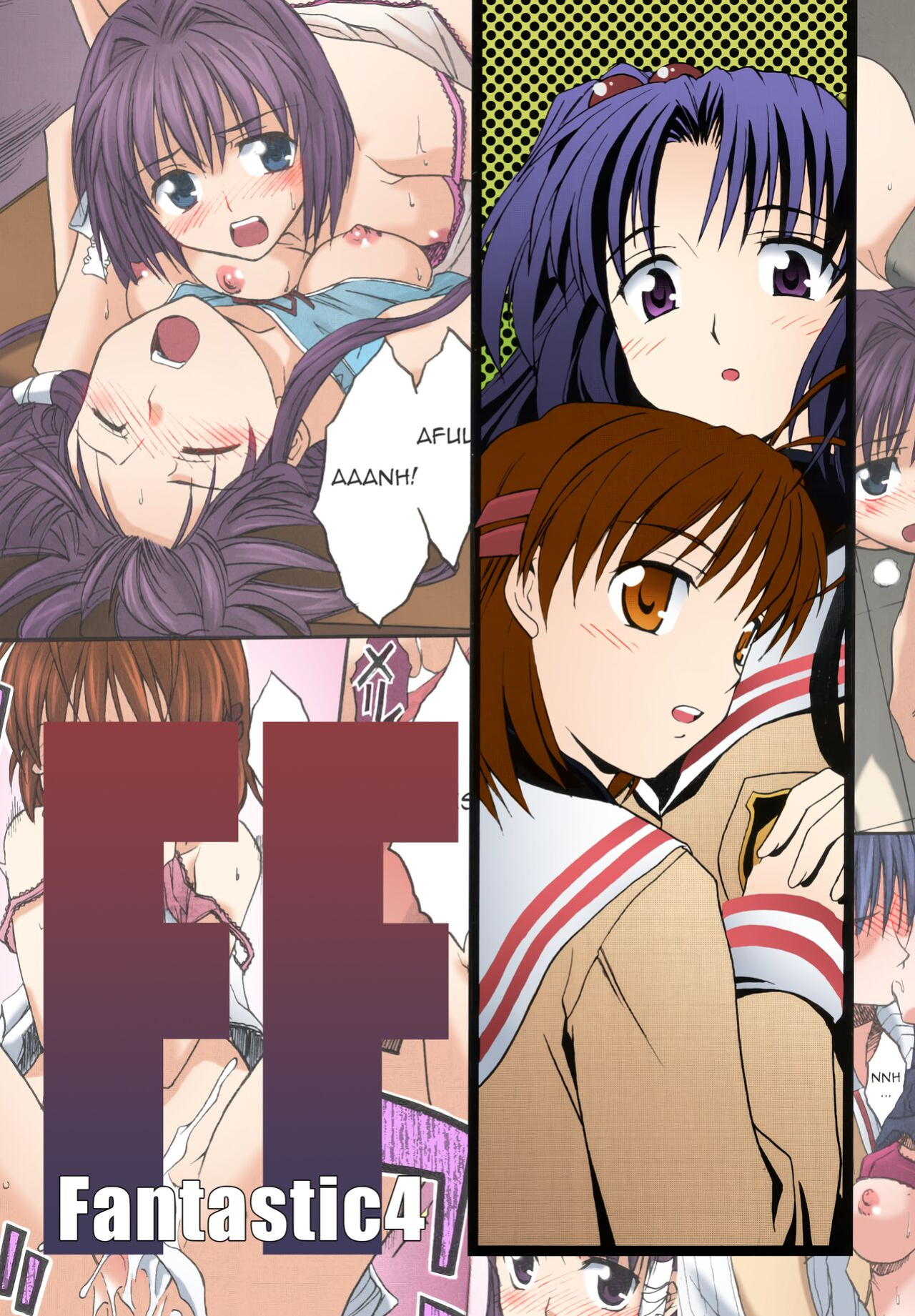 (C66) [Megaki (Chin)] Fantastic4 (Clannad) [Awesome Sauce] [SPDSD] [Colorized]