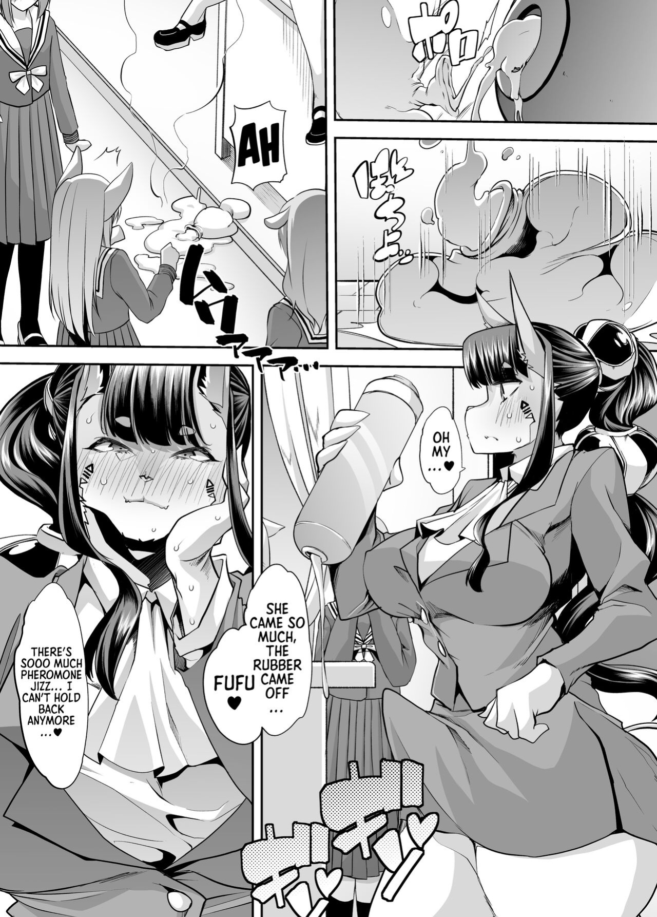 [Team Harenchi (Mitsuhime Moka)] Yuutousei-chan wa Shaseibyou | Honor student is a C.U.M. (Cumming Uncontrollably Madness) Baby [Sonarin迫]