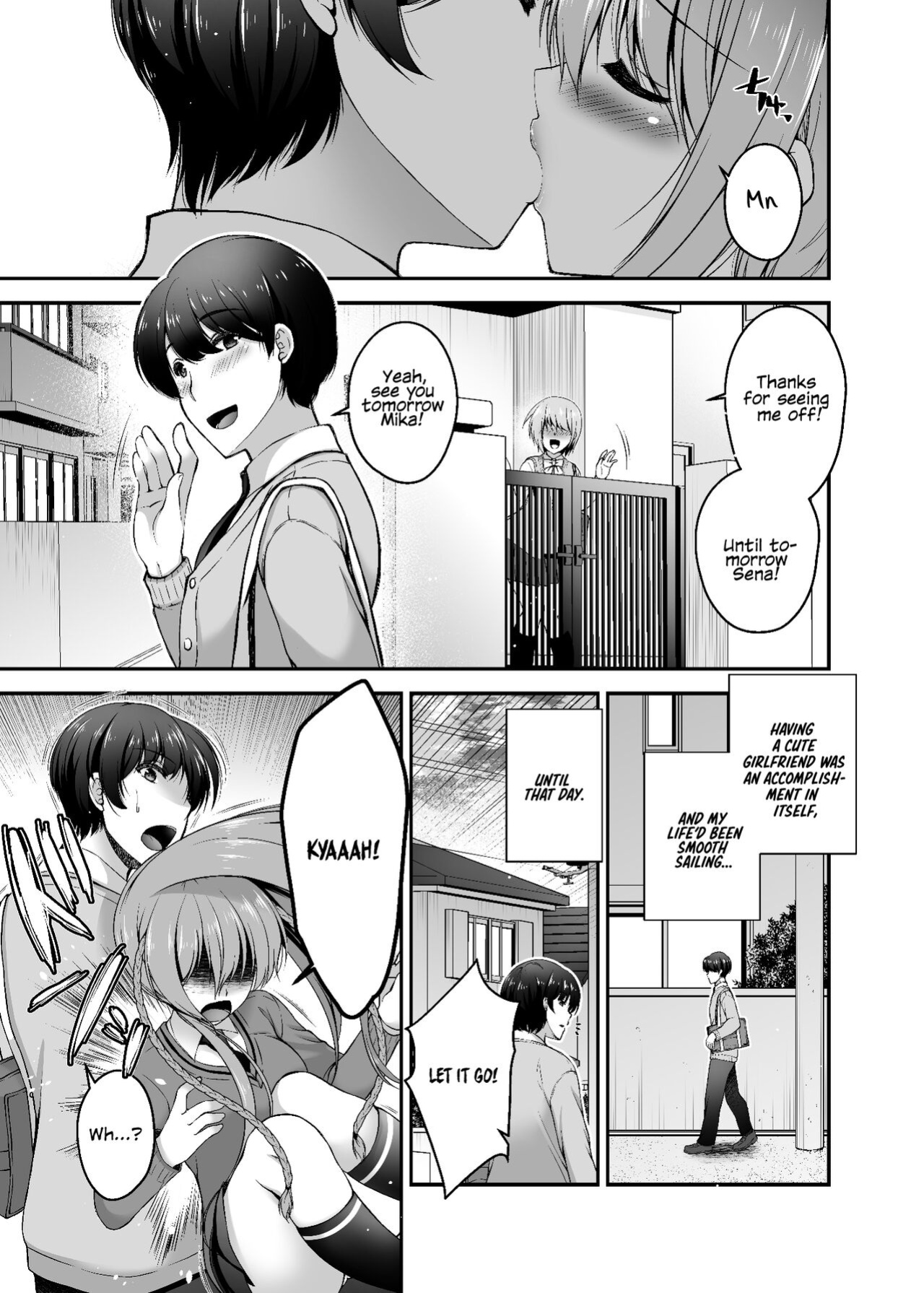 [Misaki Teishoku. (Misaki Kaho.)] Dokusen Kanojo | Monopolizing Girlfriend [Kafka]