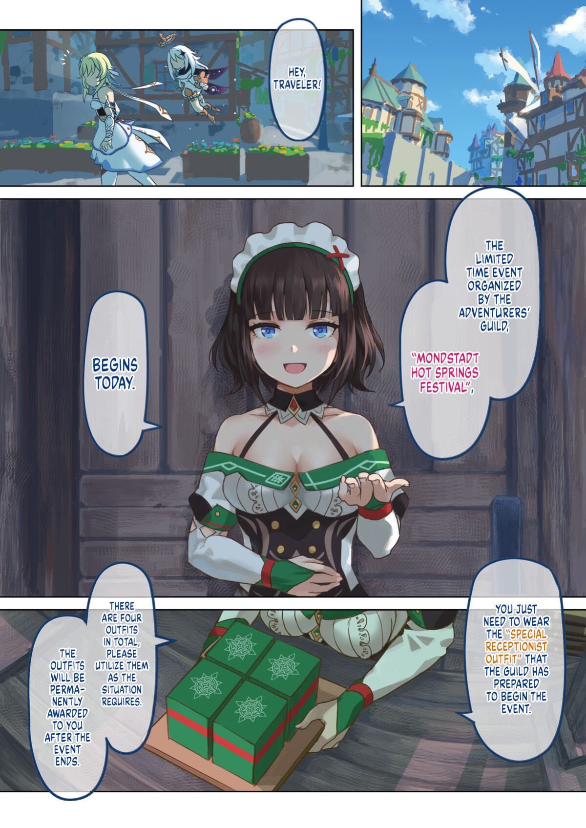 [VYCMa] Mondstadt Hot Springs Festival (Genshin Impact) [Sloppy Seconds]