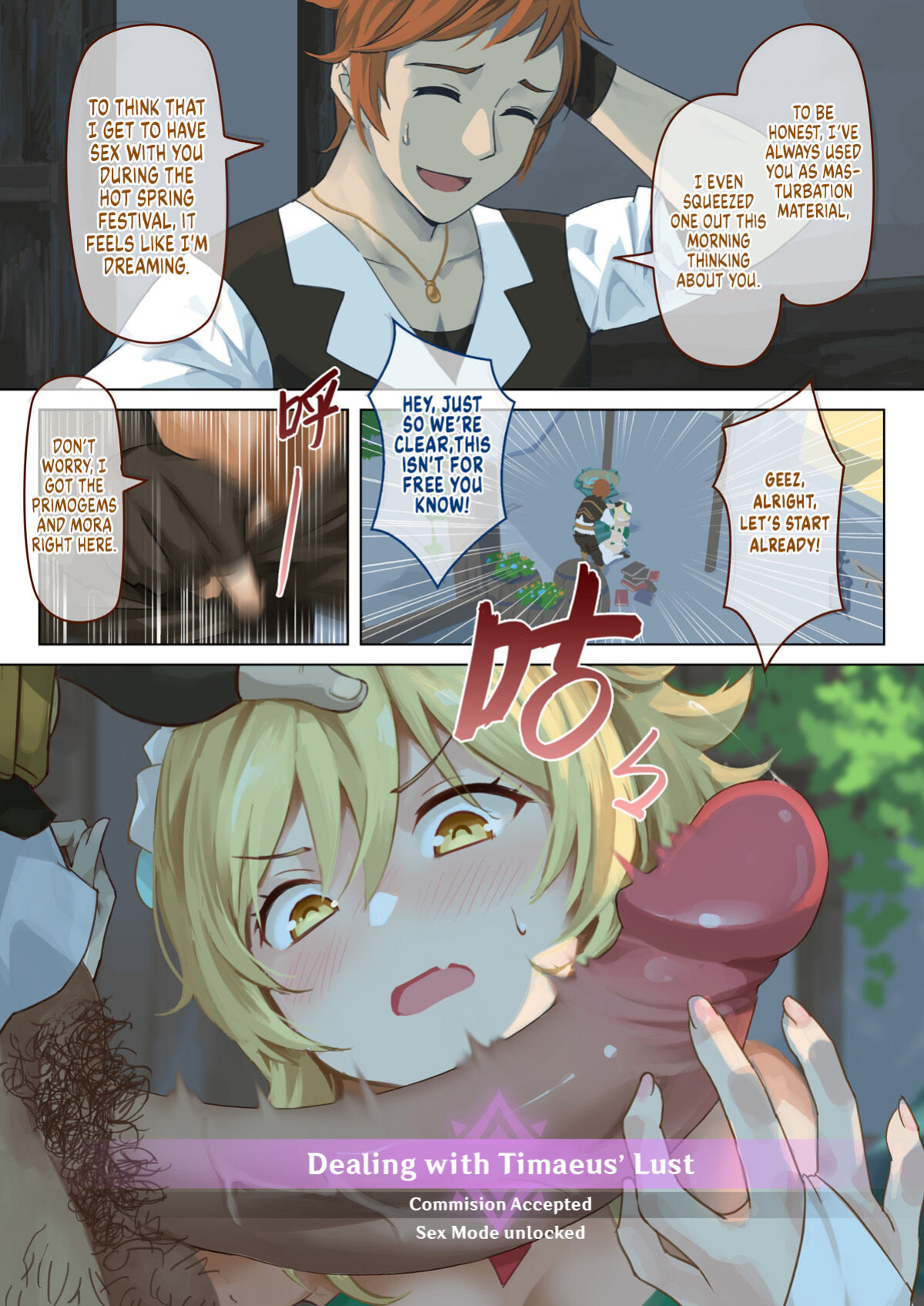 [VYCMa] Mondstadt Hot Springs Festival (Genshin Impact) [Sloppy Seconds]