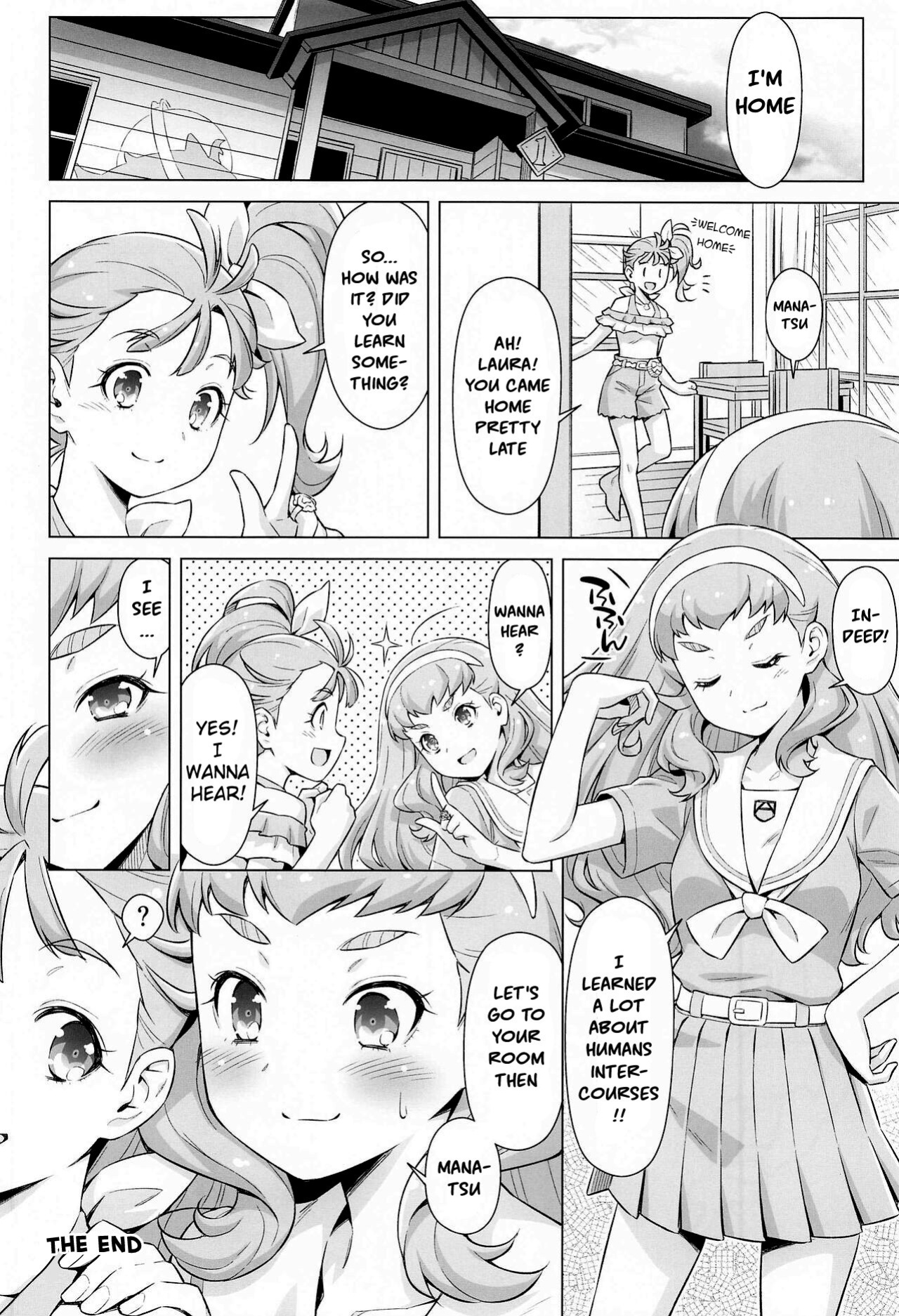 [ACID EATERS (Kazuma Muramasa)] Ningen no Obenkyou (Tropical-Rouge! PreCure)