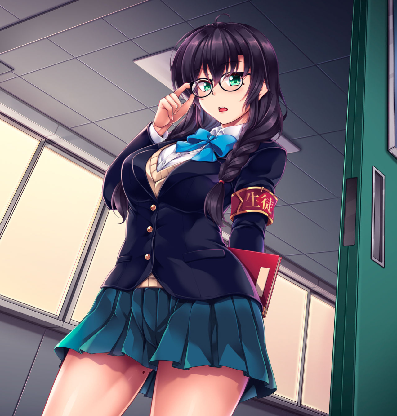 [WindArTeam (WindArt)] Uraaka Liver Take 1 Kyouhaku! Kouochi Seitokaichou -Yukino Kanami-