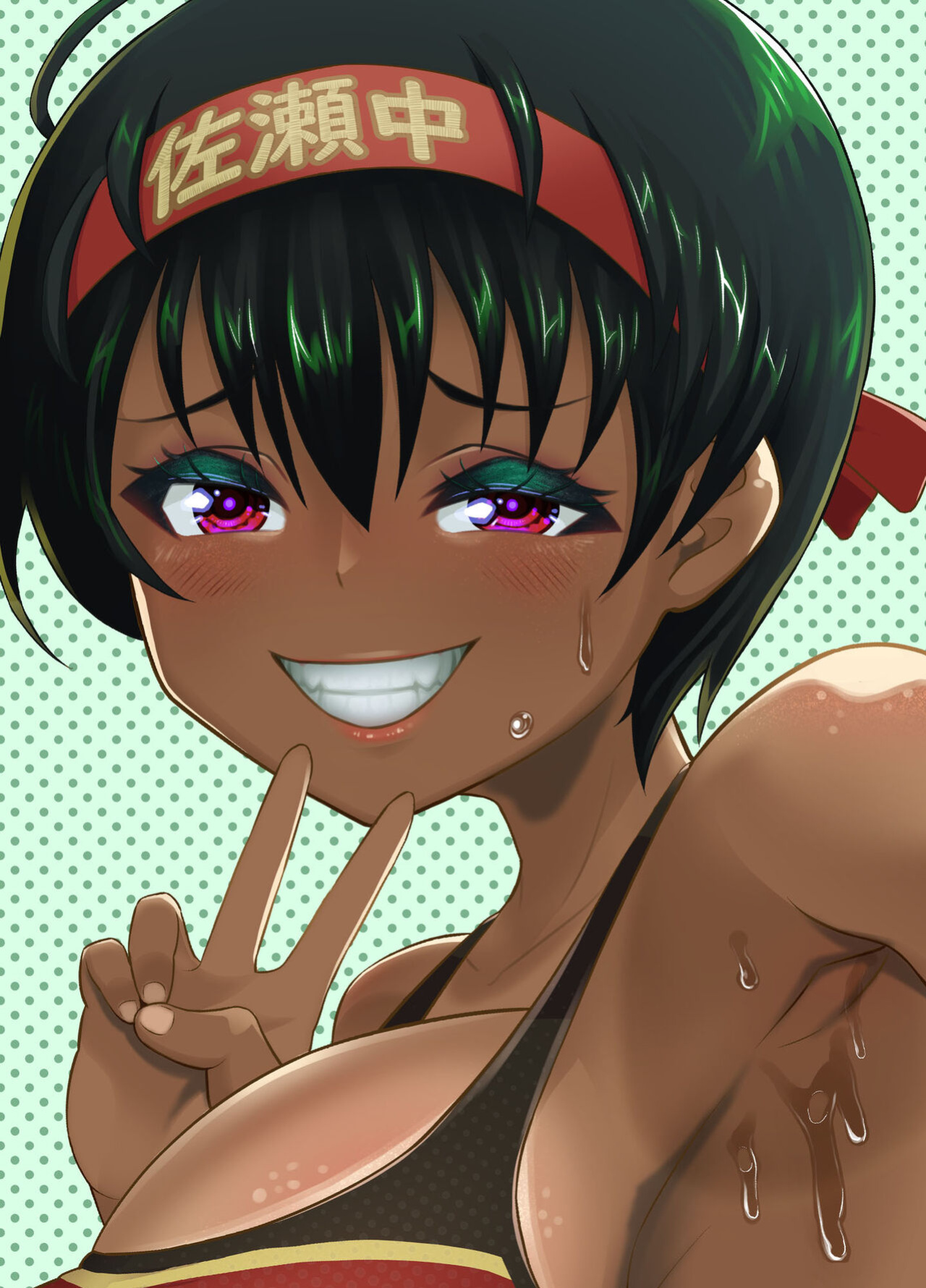 [Mofu Mofu Sheep (Fujikyuu)] Rikujou-bu Tsubasa Inran Kyonyuu Athlete | The Lewd Big Breasted Athlete of The Track and Field Club