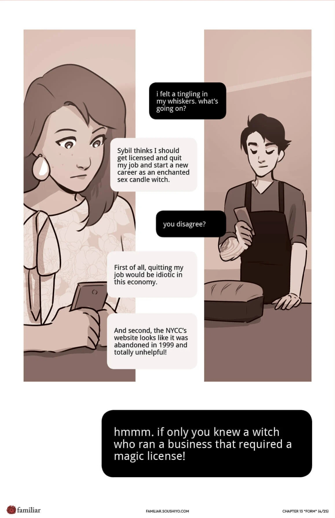 Familiar [Soushiyo] - Act 2 - Chapter 13