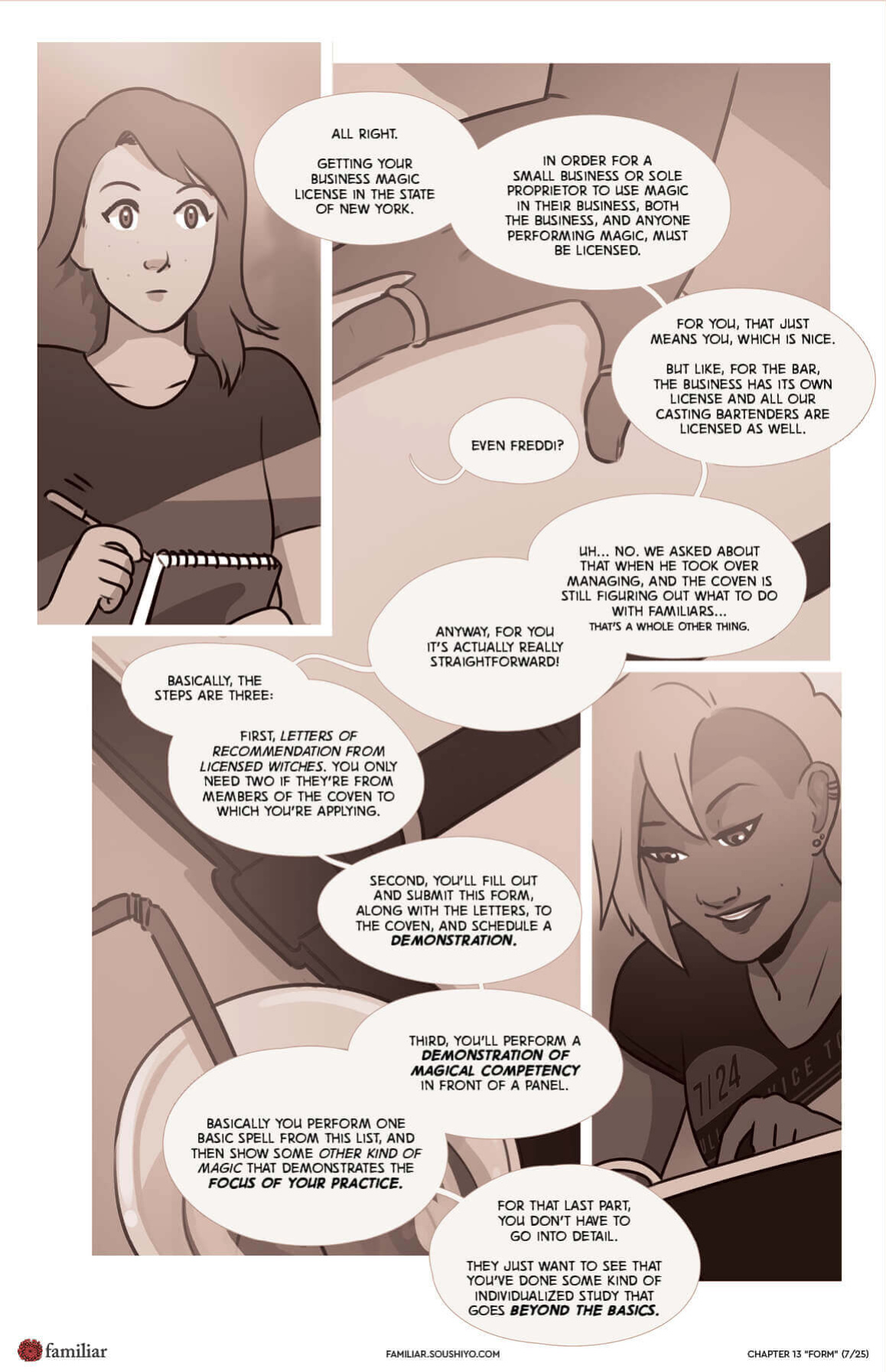 Familiar [Soushiyo] - Act 2 - Chapter 13