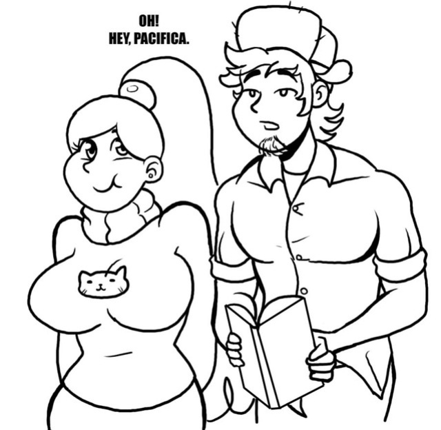Thicc-verse Gravity Falls (Chillguydraws)