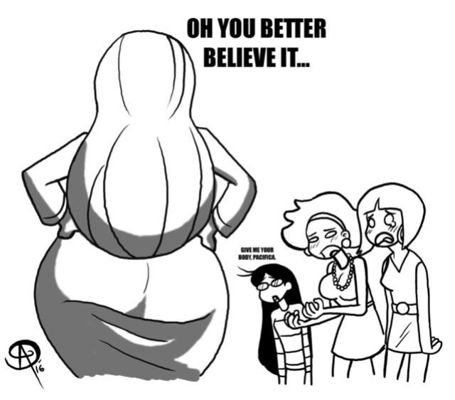 Thicc-verse Gravity Falls (Chillguydraws)