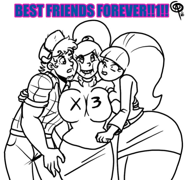 Thicc-verse Gravity Falls (Chillguydraws)