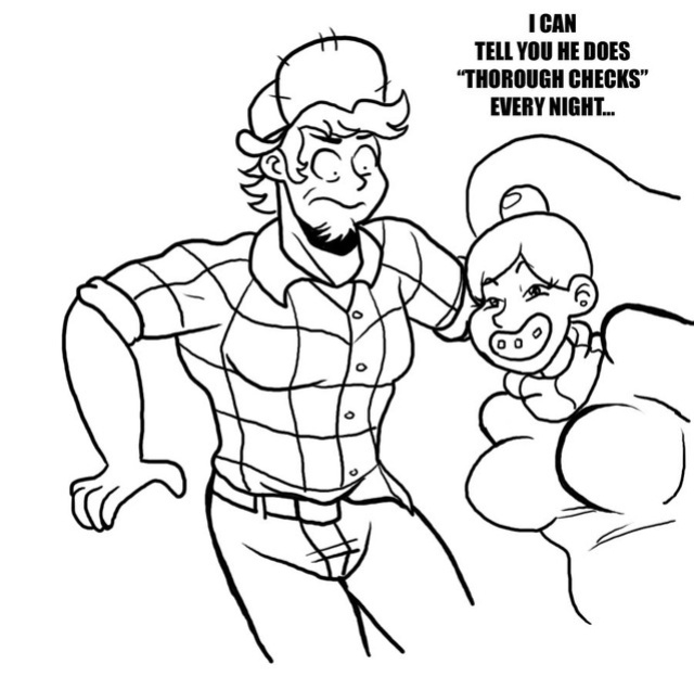 Thicc-verse Gravity Falls (Chillguydraws)