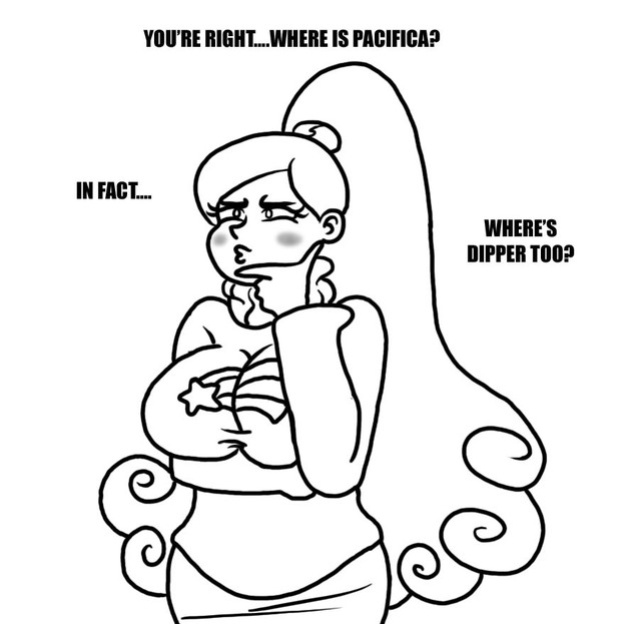 Thicc-verse Gravity Falls (Chillguydraws)