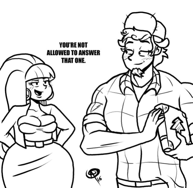 Thicc-verse Gravity Falls (Chillguydraws)