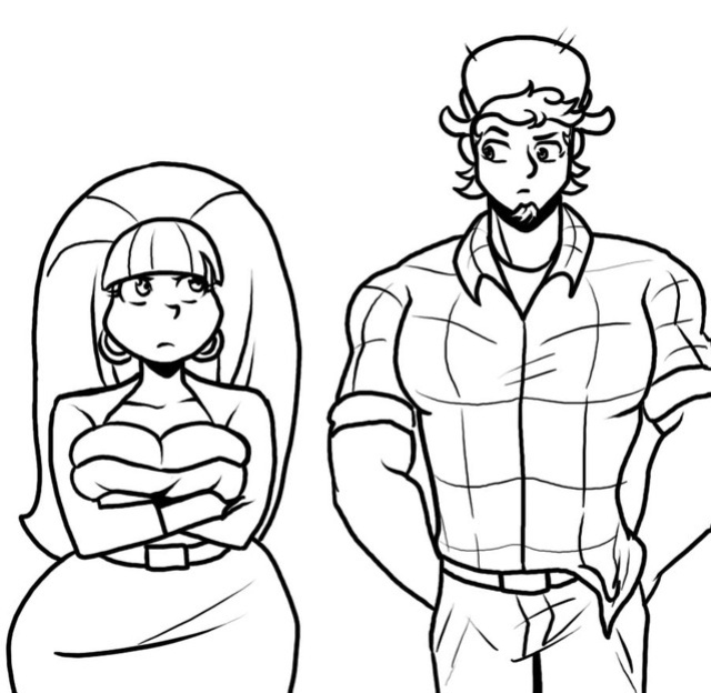 Thicc-verse Gravity Falls (Chillguydraws)