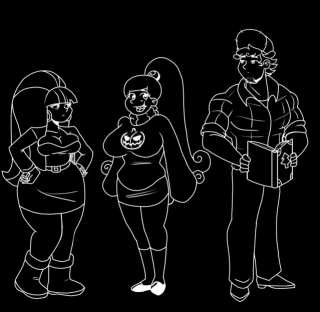 Thicc-verse Gravity Falls (Chillguydraws)