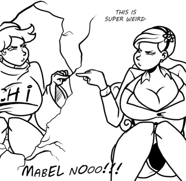 Thicc-verse Gravity Falls (Chillguydraws)