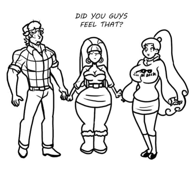Thicc-verse Gravity Falls (Chillguydraws)