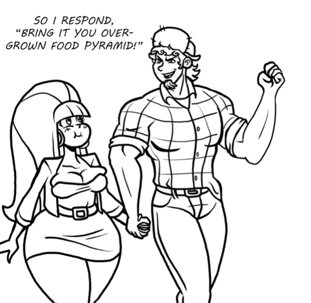 Thicc-verse Gravity Falls (Chillguydraws)