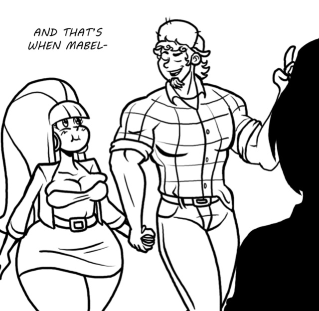 Thicc-verse Gravity Falls (Chillguydraws)