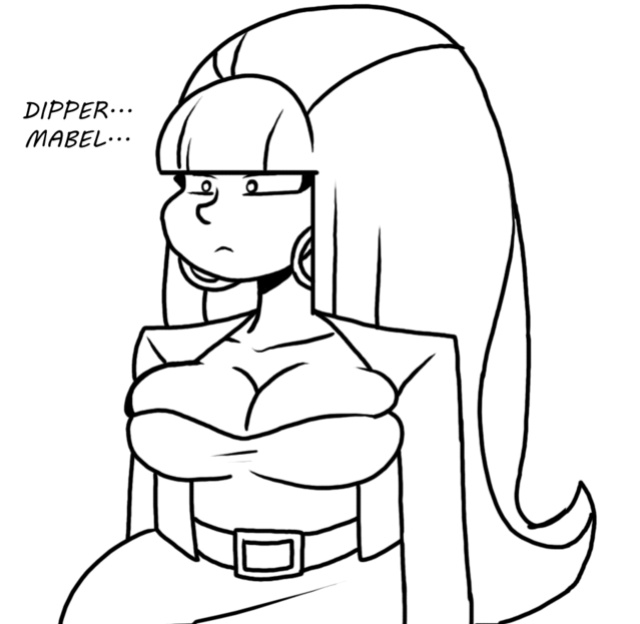 Thicc-verse Gravity Falls (Chillguydraws)