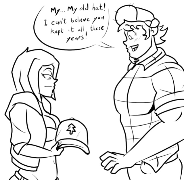Thicc-verse Gravity Falls (Chillguydraws)
