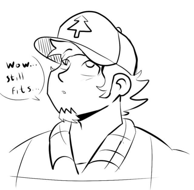 Thicc-verse Gravity Falls (Chillguydraws)