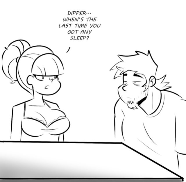 Thicc-verse Gravity Falls (Chillguydraws)