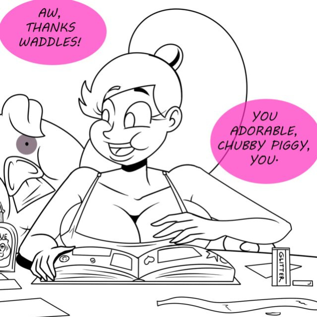 Thicc-verse Gravity Falls (Chillguydraws)