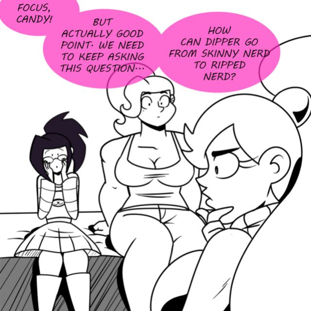 Thicc-verse Gravity Falls (Chillguydraws)