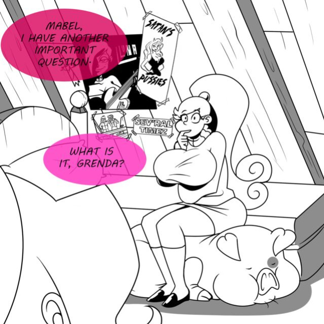 Thicc-verse Gravity Falls (Chillguydraws)