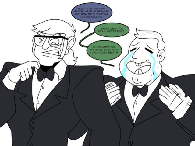 Thicc-verse Gravity Falls (Chillguydraws)