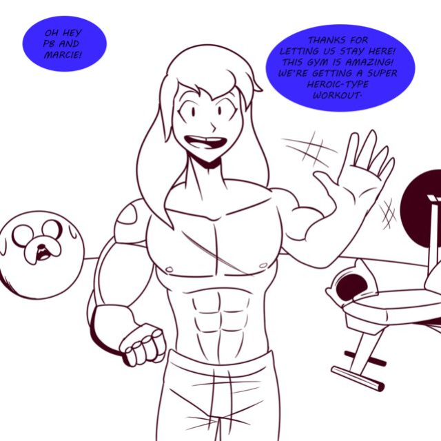 Thicc-verse Adventure Time (Chillguydraws)