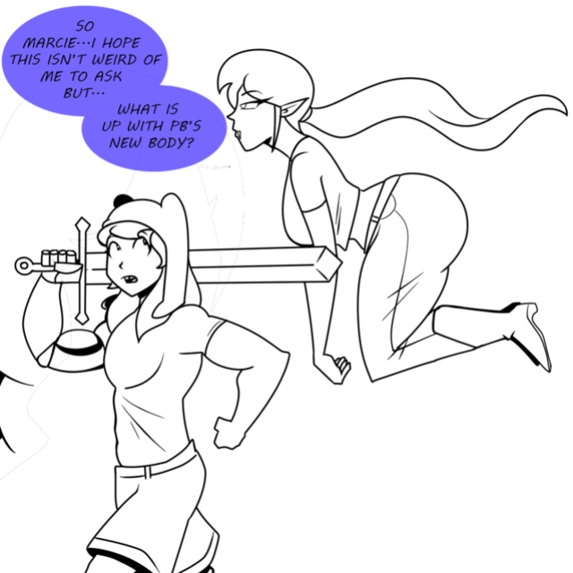 Thicc-verse Adventure Time (Chillguydraws)