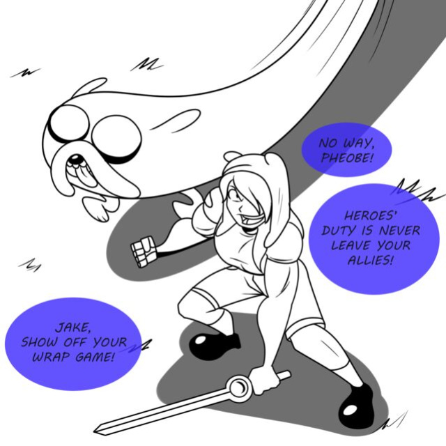 Thicc-verse Adventure Time (Chillguydraws)