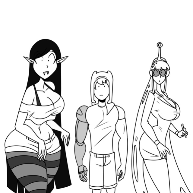 Thicc-verse Adventure Time (Chillguydraws)