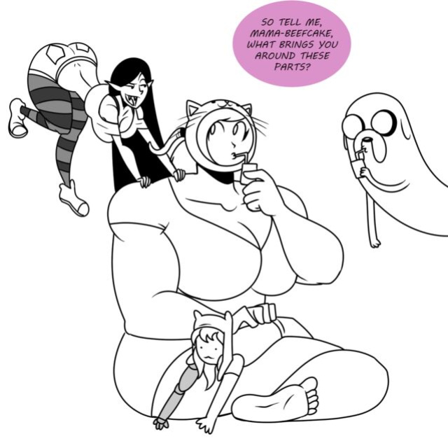 Thicc-verse Adventure Time (Chillguydraws)