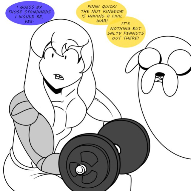 Thicc-verse Adventure Time (Chillguydraws)