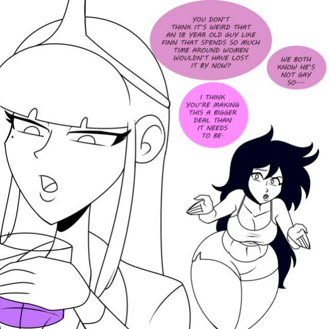 Thicc-verse Adventure Time (Chillguydraws)