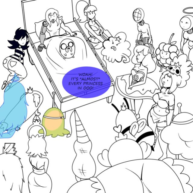 Thicc-verse Adventure Time (Chillguydraws)